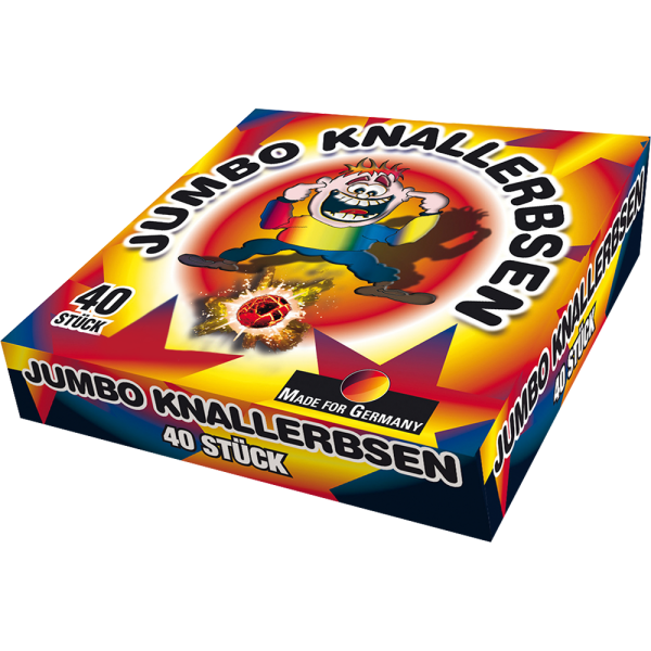 Jumbo Knallerbsen Box